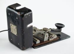 Lot #3018  USCGC Eastwind: Captured German Telegraph Key and VJ Day Dispatch - Image 6