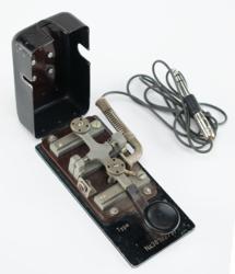 Lot #3018  USCGC Eastwind: Captured German Telegraph Key and VJ Day Dispatch - Image 7