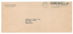 Lot #3008 Franklin D. Roosevelt Free Frank