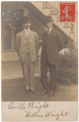 Lot #3035  Wright Brothers Signed Photograph