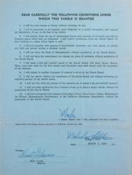 Lot #3003  Malcolm X Document Signed - Image 1