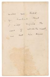 Lot #3051 Oscar Wilde Autograph Letter Signed - Image 3