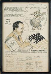Lot #3006 Dwight D. Eisenhower and Staff Signed