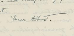 Lot #3031 Albert Einstein Autograph Letter Signed - Image 3