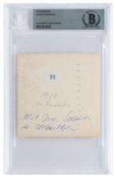 Lot #3085 Oskar Schindler Hand-Annotated Photograph - Image 1