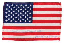Lot #3039  Apollo 15 Lunar Surface Flown Flag
