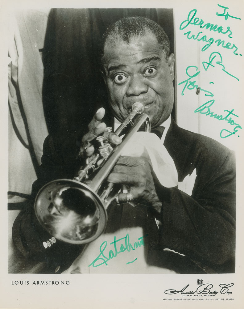 Louis Armstrong Signed Photograph | RR Auction
