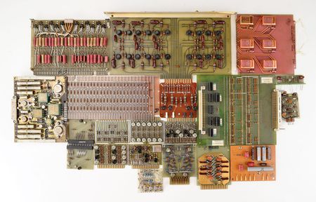 Lot #332 Early Computer Boards Group of (44) Computer Boards - Image 5