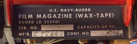 Lot #302  Torpedo Gyro/Recorder Assembly and Miniature Military Reel-to-Reel Tape Recorder - Image 3