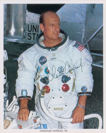 Lot #418 Charles Conrad Signed Photograph - Image 1