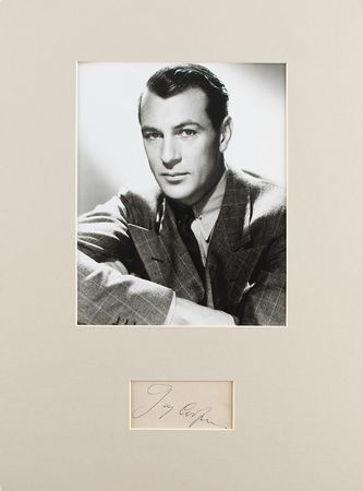 Lot #1130 Gary Cooper - Image 1