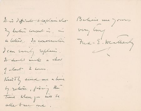 Lot #634 Frederic Weatherly - Image 2