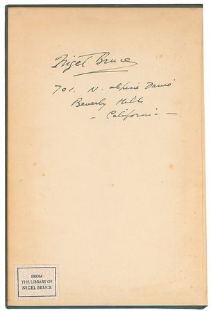 Lot #1125 Nigel Bruce - Image 2