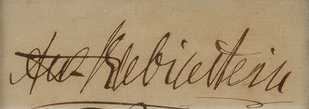 Lot #613 Anton Rubinstein Signature - Image 2