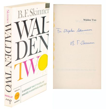 Lot #313 B. F. Skinner Book - Image 1