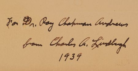 Lot #382 Charles Lindbergh Signed Photograph - Image 2