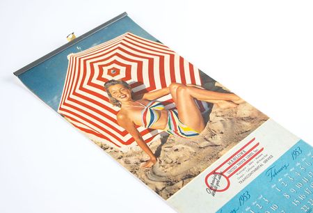 Lot #817 Marilyn Monroe Calendar - Image 4