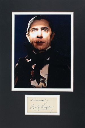 Lot #807 Bela Lugosi Signature - Image 1