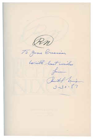Lot #113 Richard Nixon Books - Image 1