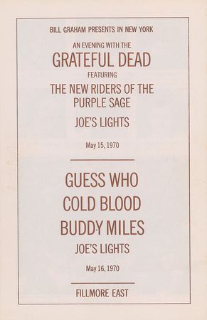 Lot #662 Grateful Dead Program - Image 2