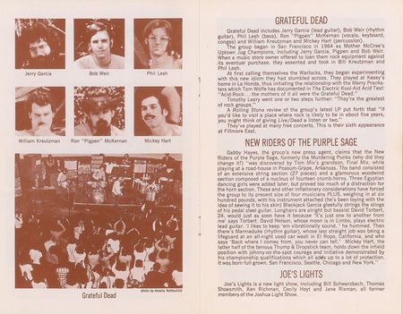 Lot #662 Grateful Dead Program - Image 3