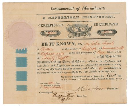 Lot #364 Henry Dearborn - Image 1