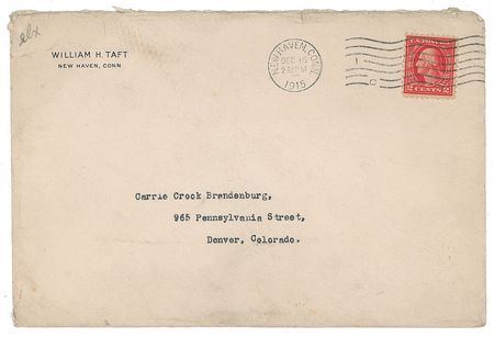 Lot #132 William H. Taft Typed Letter Signed - Image 2
