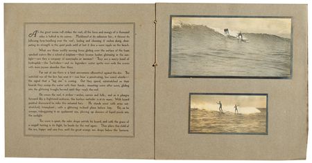 Lot #509 The Surf Riders of Hawaii by A. R. Gurrey, Jr.: Incredibly rare 1914 book, The Surf Riders of Hawaii—the first book on surfing by a pioneering photographer - Image 4