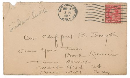 Lot #536 Sinclair Lewis Handwritten Letter Signed - Image 3