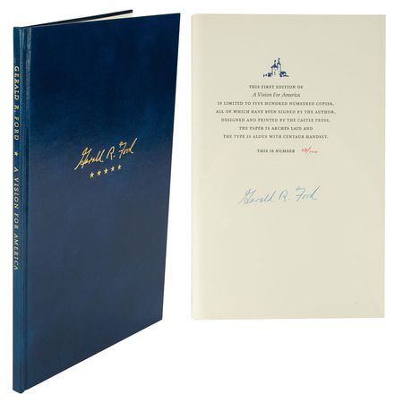 Lot #89 Gerald Ford Book - Image 1