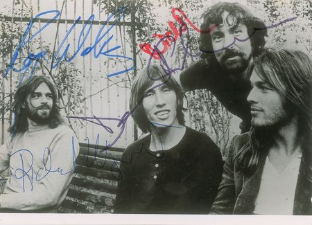 Lot #581 Pink Floyd: Pink Floyd sign during their Dark Side of the Moon Tour - Image 1