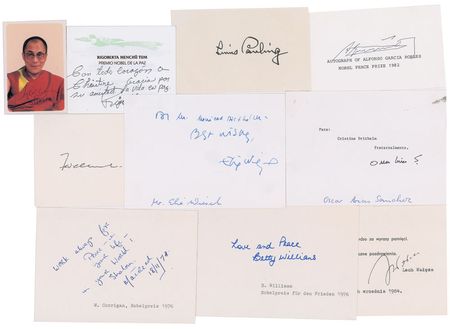 Lot #294 Nobel Peace Prize Winners Collection - Image 2