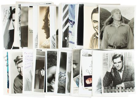 Lot #729 Actors: Over 90 photos of Hollywood leading men - Image 2