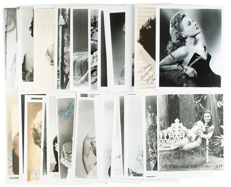 Lot #730 Actresses Signed Photographs - Image 2