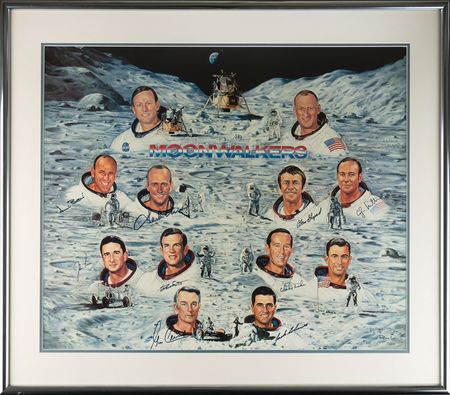 Lot #393 Moonwalkers Print - Image 2