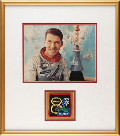 Lot #434 Wally Schirra Signed Photograph - Image 2