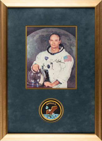 Lot #416 Michael Collins Signed Photograph - Image 2