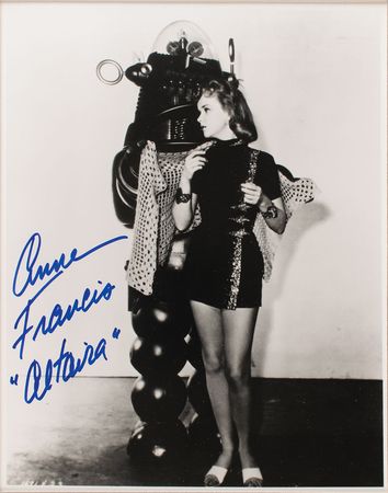 Lot #771 Forbidden Planet: Anne Francis Signed Photograph - Image 1