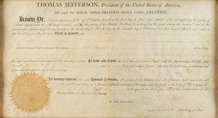 Lot #5 Thomas Jefferson and James Madison Signed Document - Image 2