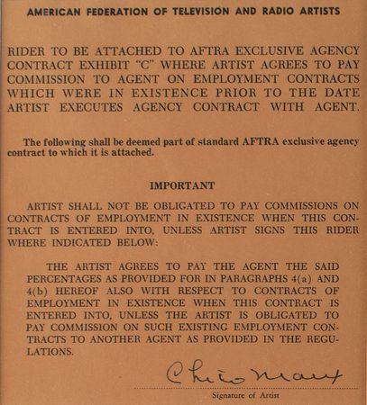 Lot #812 Chico Marx Signed Document - Image 2