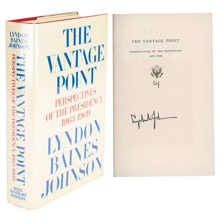 Lot #104 Lyndon B. Johnson Book - Image 1