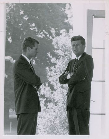 Lot #106 John and Robert Kennedy Photograph - Image 1