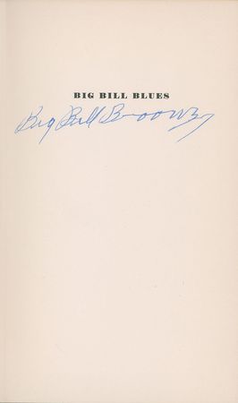 Lot #629 Big Bill Broonzy Book - Image 2