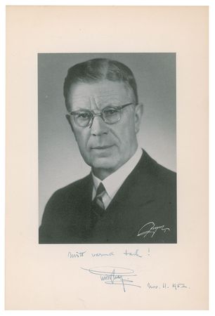 Lot #269 Gustaf VI Adolf Book - Image 1