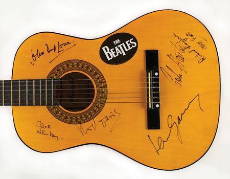 Lot #678 The Quarrymen Guitar - Image 1