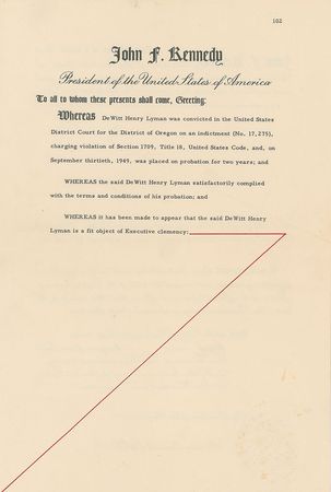 Lot #280 Robert F. Kennedy Signed Document - Image 2