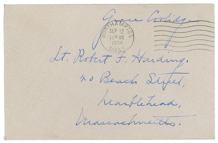 Lot #82 Calvin and Grace Coolidge - Image 2