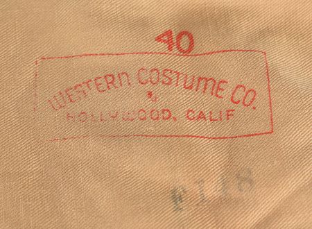 Lot #725 John Wayne: John Wayne's vest from his California Gold Rush classic - Image 3