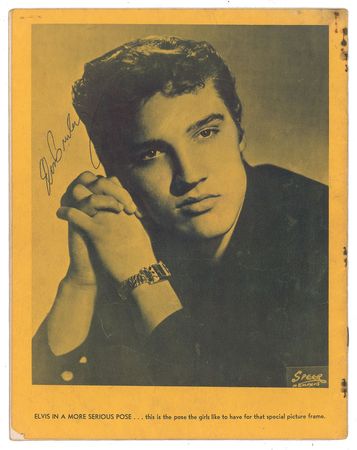 Lot #585 Elvis Presley Program - Image 1