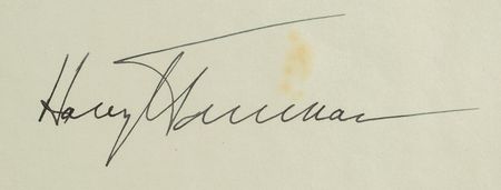 Lot #136 Harry S. Truman Signed Document - Image 2